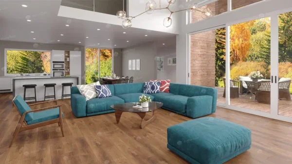 Кварц-виниловая плитка Alpine Floor Premium XL Дуб Насыщенный ЕСО 7-7, 8 мм. 43 класс в Иркутске