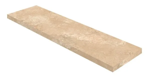 Керамогранит Coliseum Аурелия Беж Ступень угловая правая (Натуральный, 33х120) в Иркутске