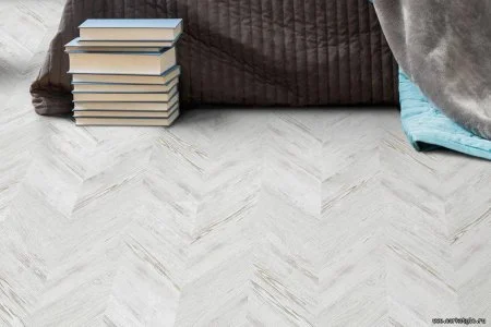 Пробковое покрытие CorkStyle Chevron White в Иркутске