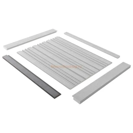 Финишный молдинг LF124A S339S правый декорированный (42х12х2700мм) в Иркутске