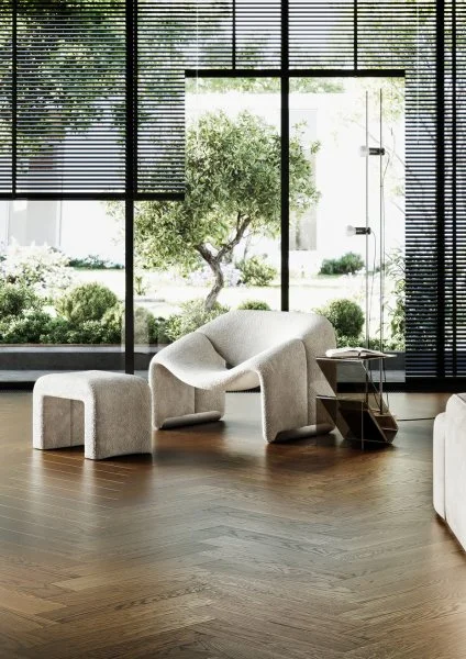 Паркетная доска Quartz Parquet Английская Ёлка Дуб Рустикальный 33-410 в Иркутске