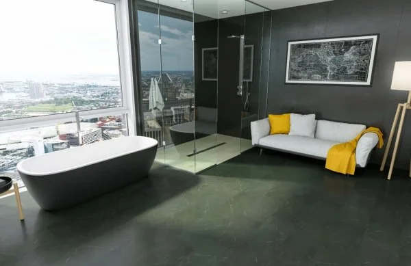 Кварц-виниловая плитка Refloor Fargo Stone 68S451 Имперадор Грей в Иркутске