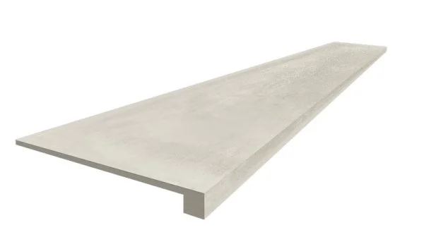 Керамогранит Coliseum Экспо Уайт Ступень фронтальная (Натуральный, 33х60) в Иркутске