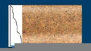 Плинтус пробковый ArtCorkDesing С 105 (Колер 8) 18x45x910 мм в #REGION_NAME_DECLINE_PP#