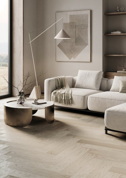 Паркетная доска Quartz Parquet Английская Ёлка Дуб Песочный 33-408 в #REGION_NAME_DECLINE_PP#