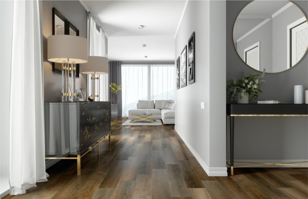 Кварц-виниловая плитка Refloor Fargo Comfort 61W921 Дуб Прага (Градиент) в #REGION_NAME_DECLINE_PP#