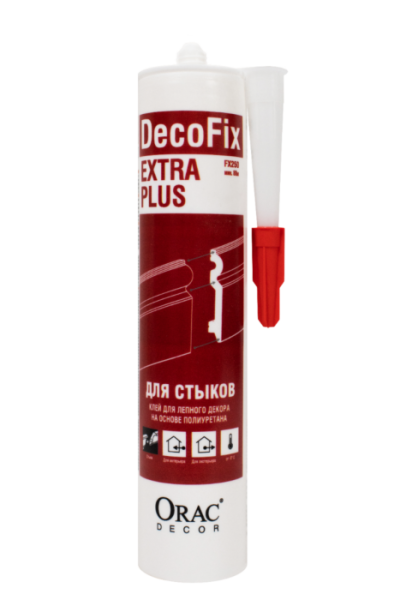 Монтажный клей для стыков ORAC-DECOFIX EXTRA PLUS 310 ml в #REGION_NAME_DECLINE_PP#